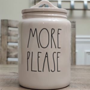 Rae Dunn Canister - More Please
